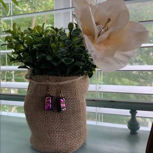 Handmade Glass Earrings